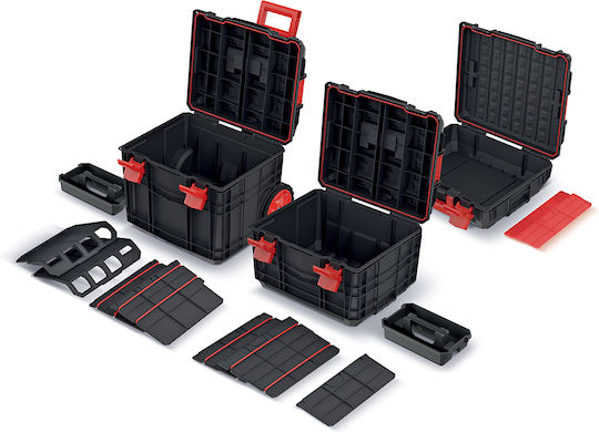 Set de unelte pe roți C-block Pro Kistenberg negru mobilier 450x380x800mm