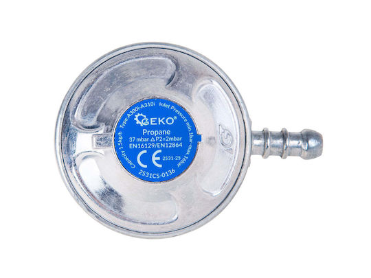 Angular Gas Reducer Propane-butane 37 Mbar 1.5 Kg H Geko G80547