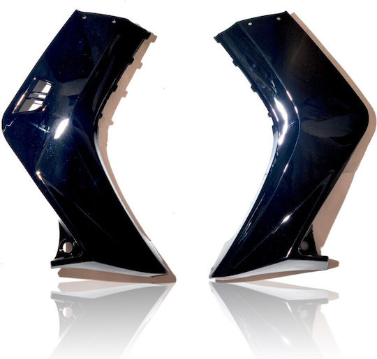Exterior Motorcycle Side Fairings Set for Yamaha Crypton-X 135 Black 1pcs