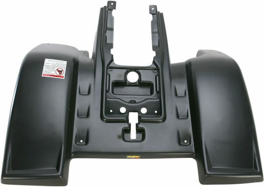 Maier Motorcycle Rear Wheel Fender Black 1pcs