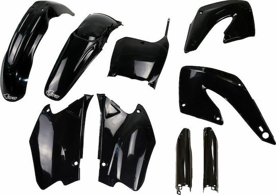 UFO Σετ Πλαστικά Μοτοσυκλέτας για Honda CR 250 / CR 125 Μαύρο