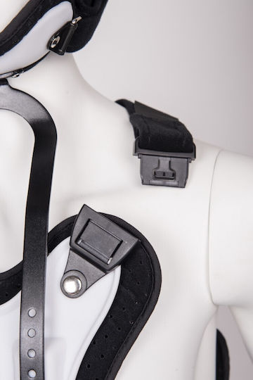 Medical Brace Tall Minerva Adjustable Spinosternal Splint 1.6cm Gray MB.CTO