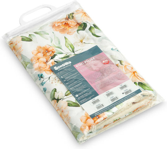 Sensillo Blanket Nursery Swaddling Blankets Velvet Multicolour 80x100cm