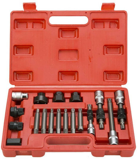 Car Alternator Pulley Tool Set 18 Pieces