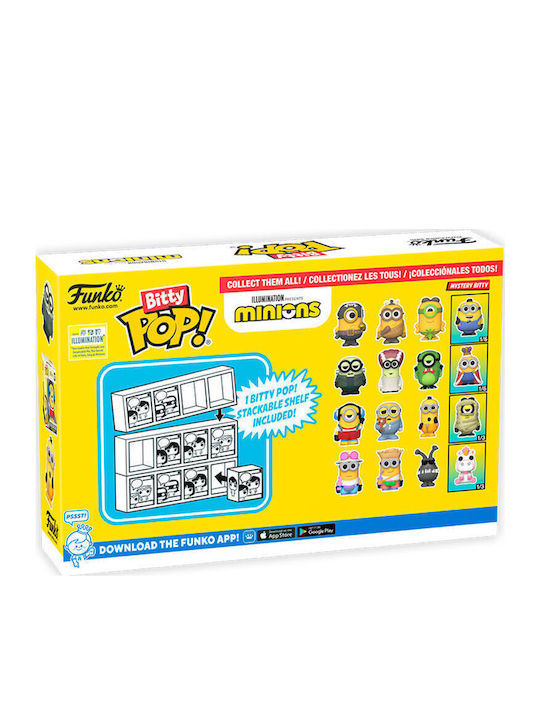 Funko Bitty Pop 4 Pack Minions Young Gru 73038 Funko Bitty Pop 4 Pack Minions Young Gru 73038