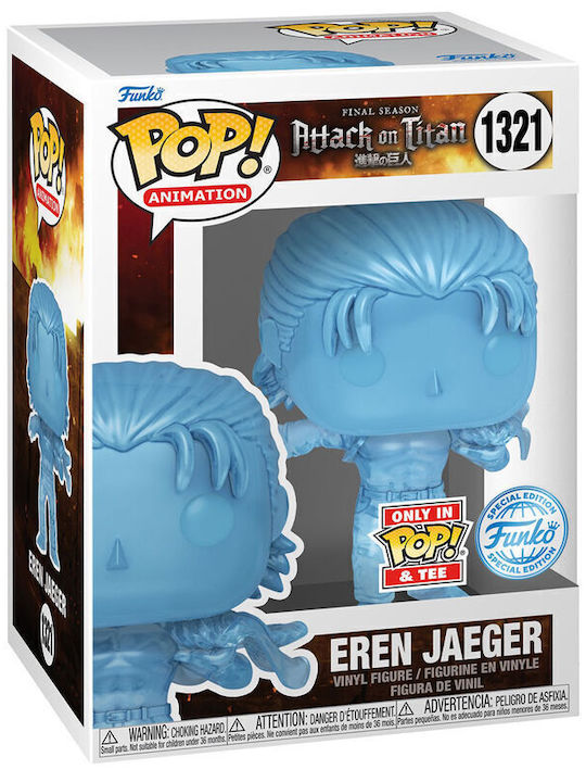 Funko Pop! Tees Sports: Attack on Titan - Tee Adult Exclusive