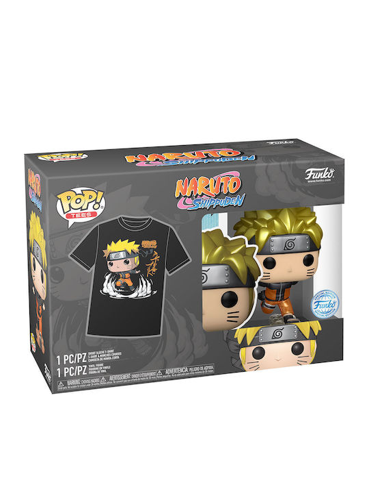 Funko Pop! Tees Animation: Naruto Uzumaki Running (M) (M) Special Edition