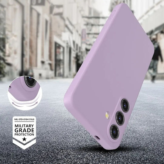 Tech-Protect Icon Umschlag Rückseite Silikon Lila (Samsung Galaxy A36 5G)