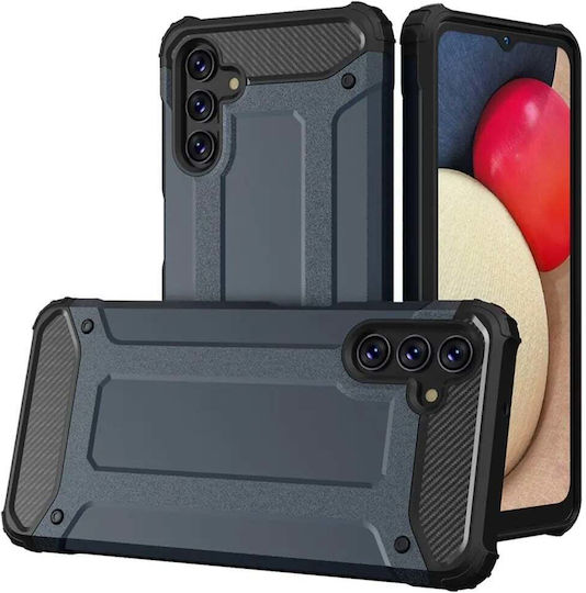 Hurtel Umschlag Rückseite Silikon / Kunststoff Blau (Samsung Galaxy A56 - Samsung)