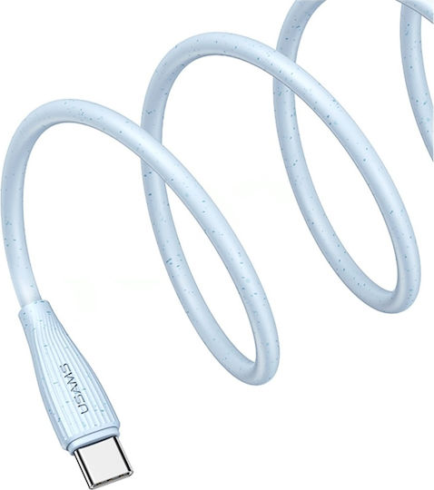 Usams Series USB 2.0 Cable USB-C male - USB-A 18W Πράσινο 1m SJ714USB02