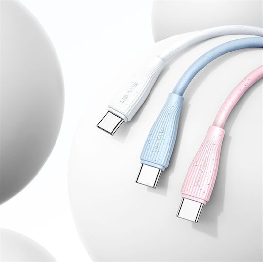 Usams Series USB 2.0 Cable USB-C male - USB-A 18W Πράσινο 1m SJ714USB02