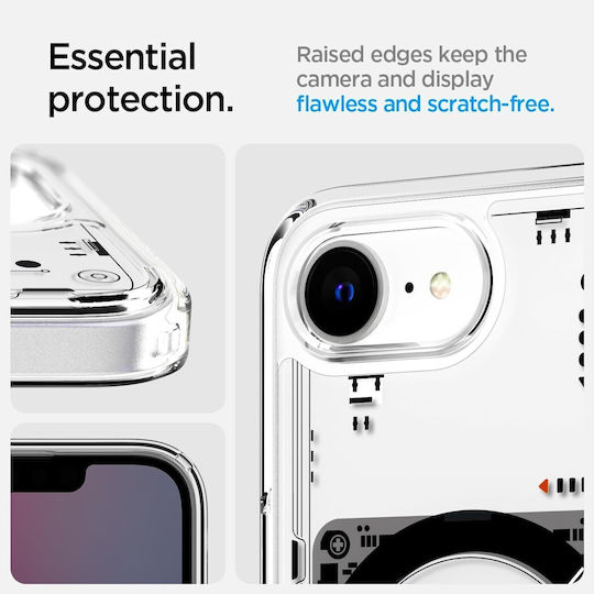 Spigen Ultra Hybrid Rückseite Kunststoff 1.2mm Transparent (iPhone 17e / 16e)