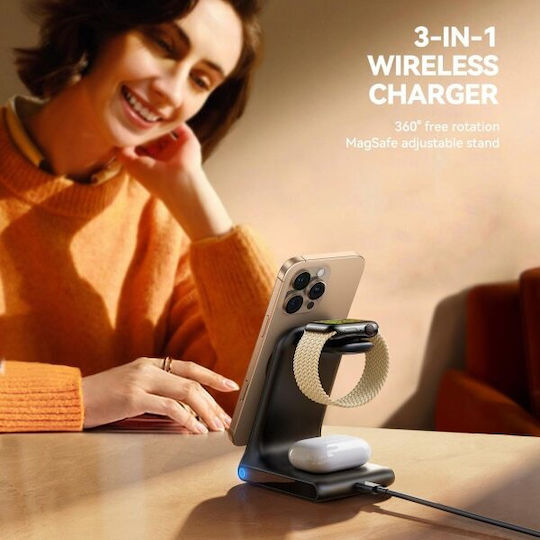 Joyroom Magsafe Charger 15W Blacks (JR-W15)