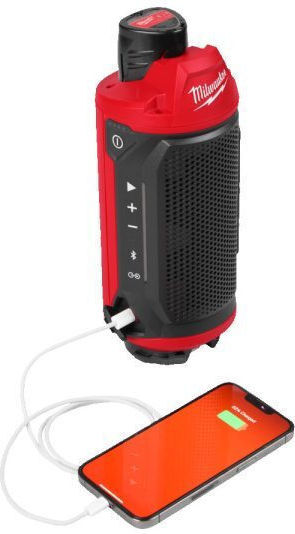 Milwaukee M12 SPEJSG2-0 Ηχείο Bluetooth Μαύρο