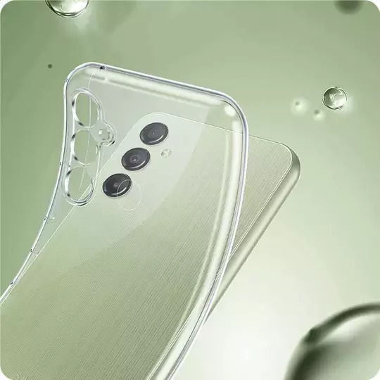 Tech-Protect Flexair Umschlag Rückseite Silikon Transparent (Poco M7 Pro)