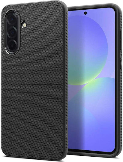 Spigen Liquid Air Back Cover Silicon 0.3mm negru mat (Galaxy A36)