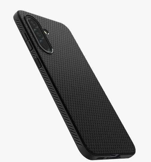 Spigen Liquid Air Back Cover Silicon 0.3mm negru mat (Galaxy A36)