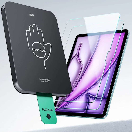 ESR 2 броя закалено стъкло (Apple iPad Air 11” 2024-2026)