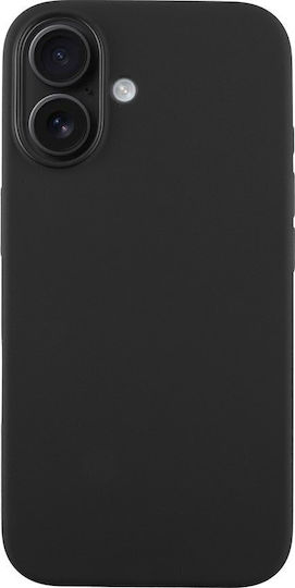 Idol 1991 Velvet Back Cover Silicon Negru (iPhone 16)