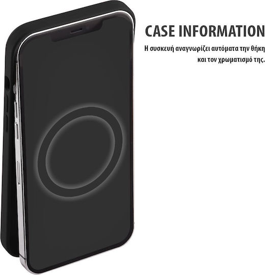 Idol 1991 Velvet Back Cover Silicon Negru (iPhone 16)
