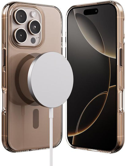 Crong Clear Mag Pro Iphone 16 Pro Max Magsafe Case Desert