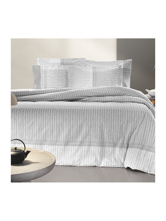 Guy Laroche Sheet Sets Queen 240x265cm. Tudor Grey 4pcs