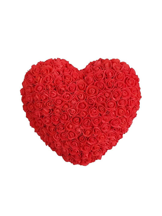 Heart of Artificial Roses Red 30cm in Box HOMie