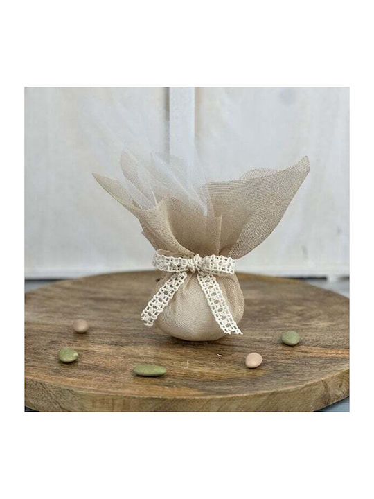 Țesătură pentru Decorațiuni Tifon 35x35buc Natural