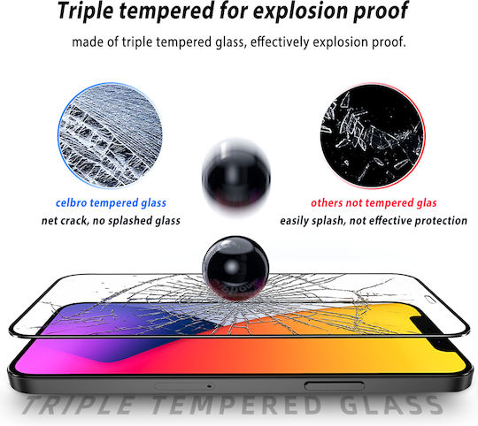 Full Face Tempered Glass (iPhone 15 Plus / 16 Plus)