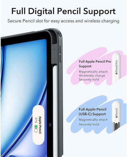 ESR Hybrid Klappdeckel Schware (iPad Air 4 (2020) / Air 5 (2022) / Air 11 (2024) / Air 11 (2025))