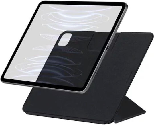 Husă Pitaka Folio 2 Compatibilă cu iPad Pro 12.9 Inch 2018 2020 2021 2022 iPad Air 13 Inch 2024 Negru