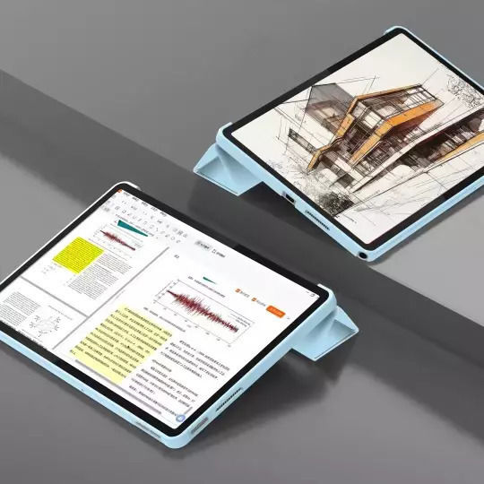 Tech-Protect Smartcase Флип капак Устойчив Черен (Lenovo Tab 10.1 TB-311)