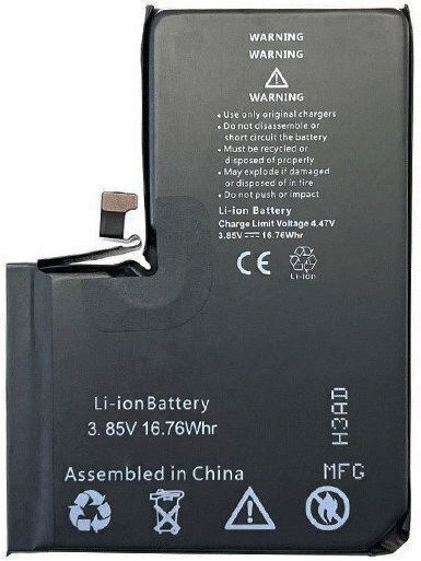 Original Ic Συμβατή Μπαταρία Αντικατάστασης 3200mAh για Apple iPhone 14 Pro