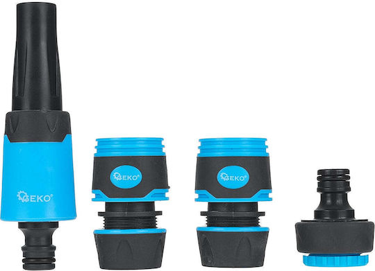 Sky-line Hose Connector Set 1/2" 4 Pieces Geko G72925