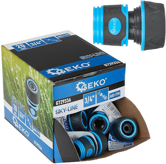 Sky-line Hose Connector Set 3/4" 20 Pieces Geko G72933a
