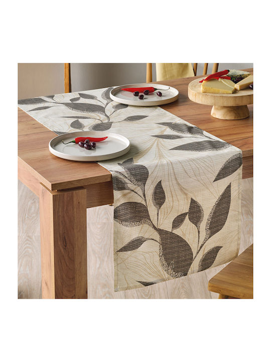Kentia Ράνερ Σετ 2τμχ Felce Beige-grey 45x140εκ.