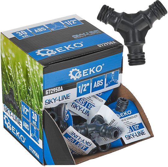 Sky-line 1/2" Hose Coupling Set 3 Ways 30 Pieces Geko G72950a