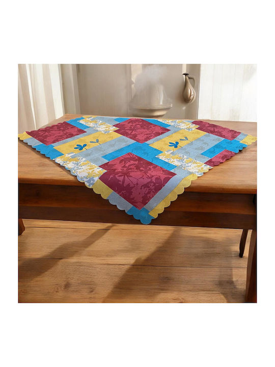 Linea Home Tablecloth Stain Resistant Bahamas Multicolour 85x85cm