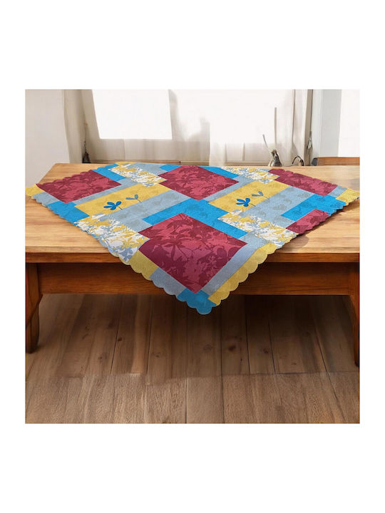 Linea Home Tablecloth Stain Resistant Bahamas Multicolour 85x85cm