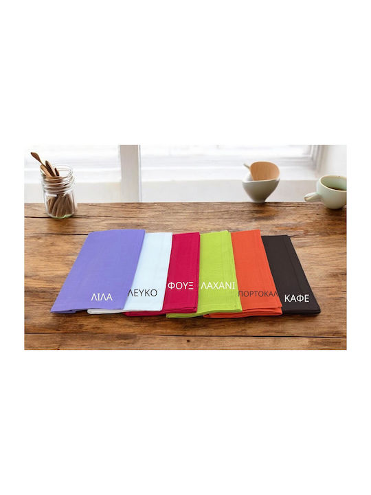 Linea Home Tablecloth Linen Purple 140x140cm