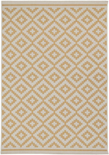 Royal Carpet Flox Ochre 50010 Χαλί Ορθογώνιο Καλοκαιρινό Ψάθινο Ochre 67x140cm