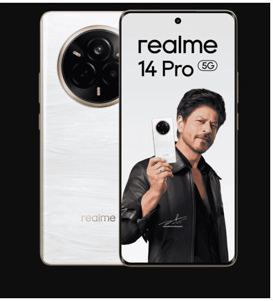 Realme 14 Pro+ 5G Dual SIM (12GB/512GB) Pearl White