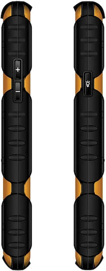 MaxCom Strong MM920L Single SIM Resistant Mobile with Buttons (English Menu) Orange