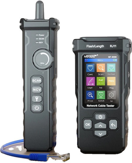 Tester de cabluri de rețea Test PoE Scanare IP Nf-8506