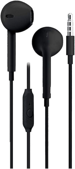 Blue Star Pa-e65 In-ear Handsfree Headphones with Connector 3.5mm Black