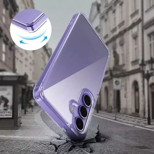 Tech-Protect Flexair Hybrid Back Cover Plastic / Silicon 1.5mm Transparent (Galaxy A56)