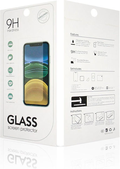 Hurtel 2.5D Full Glue Tempered Glass Redmi Note 9