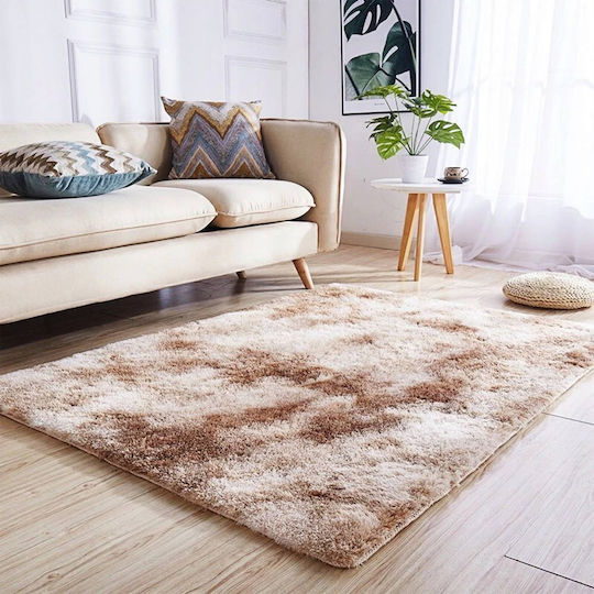 Strado Χαλί Ορθογώνιο Shaggy Beige 200x260cm