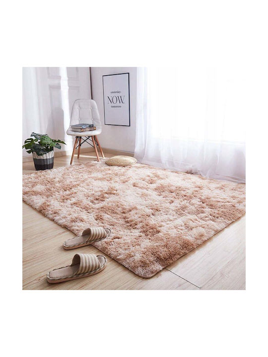 Strado Covor Rectangular Shaggy Bej