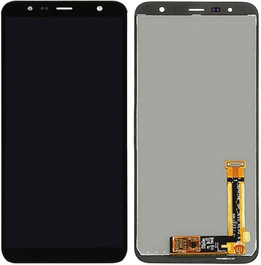 O ecran Incell LCD cu Mecanism Tactil pentru Galaxy J4+ (Negru)